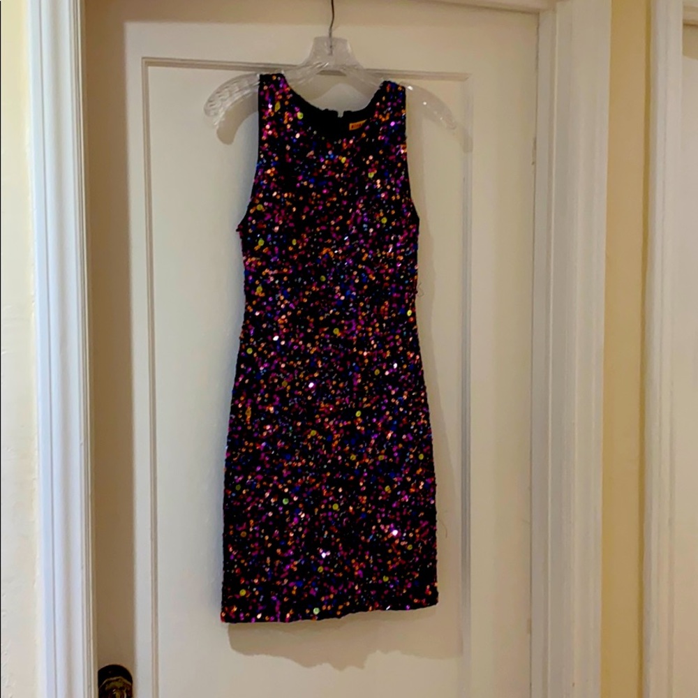 Alicia and Olivia sequined dress